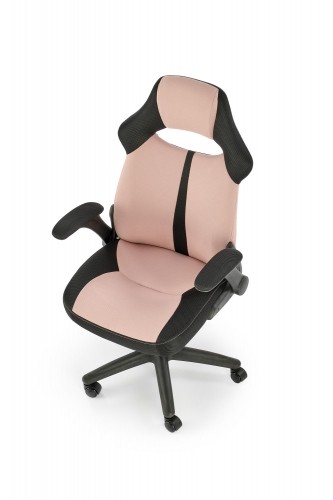 Halmar BLOOM chair, pink / black image 2