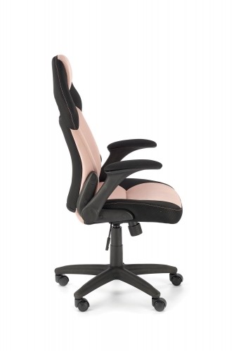 Halmar BLOOM chair, pink / black image 4