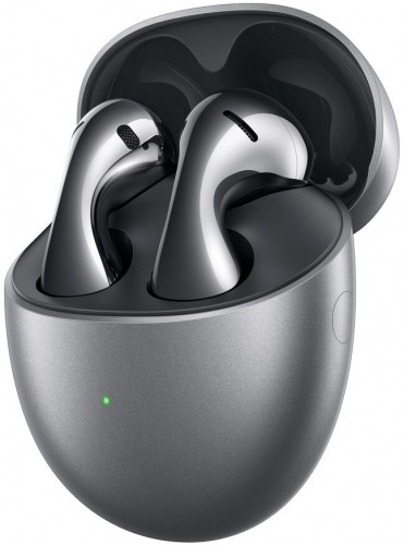 Huawei wireless earbuds FreeBuds 5, silver image 2