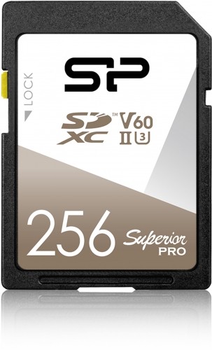 Silicon Power memory card SDXC 256GB Superior Pro UHS-II image 1