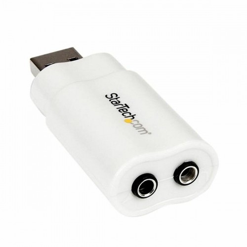 Внешняя звуковая карта USB Startech ICUSBAUDIO Белый image 4