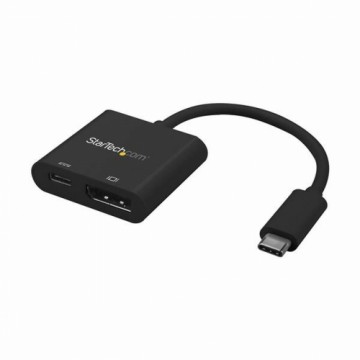 USB C uz Display Porta Adapteris Startech CDP2DPUCP Melns 4K Ultra HD