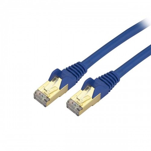 Жесткий сетевой кабель UTP кат. 6 Startech C6ASPAT10BL 3 m Чёрный Синий image 1