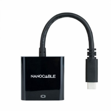 USB C uz HDMI Adapteris NANOCABLE 10.16.4102-BK Melns 4K Ultra HD