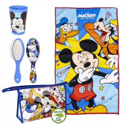Bērnu Higiēnas Preču Komplekts Ceļojumiem Mickey Mouse 4 Daudzums Zils image 3