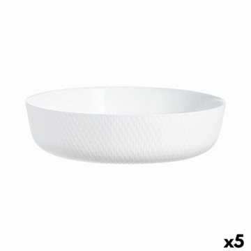 Поднос Luminarc Smart Cuisine Белый Cтекло Ø 26 cm (5 штук)