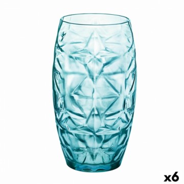 Bigbuy Cooking Stikls Oriente Zils Stikls 470 ml (6 gb.)
