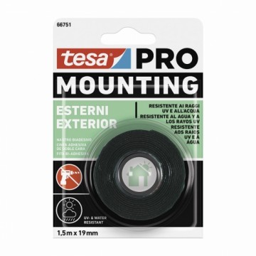 Divpusēja lente TESA Mounting Pro Eksterjers 19 mm x 1,5 m Daudzkrāsains