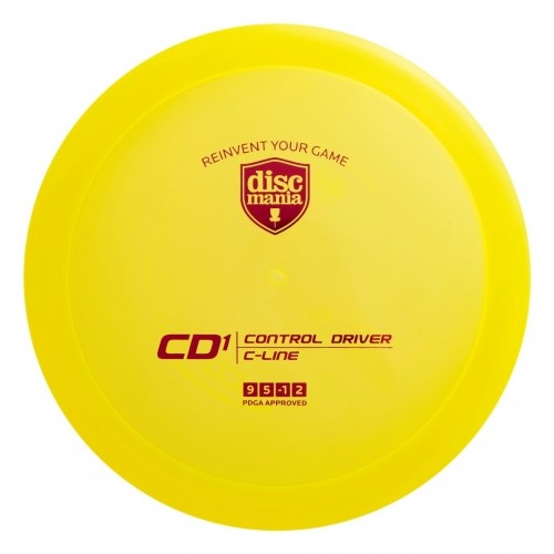 Discgolf DISCMANIA Distance Driver C-LINE CD1 Yellow 9/5/-1/2 image 2