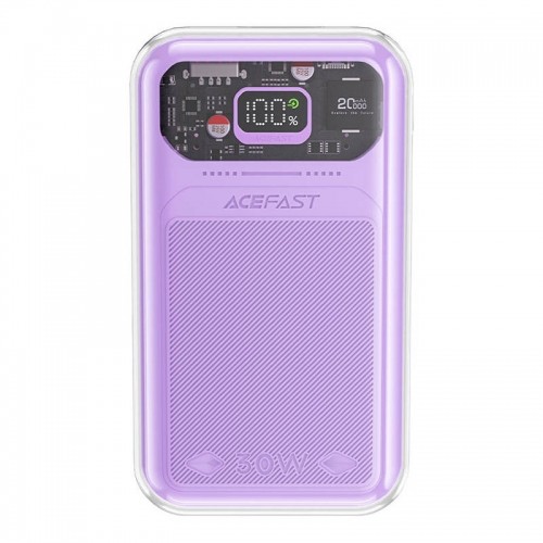 Powerbank Acefast M2 Sparkling Series, 20000mAh, 30W (purple) image 1