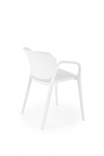 Halmar K491 chair, white image 5