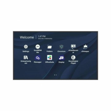 Monitors Videowall ViewSonic CDE6530 Melns UHD 4K 65"