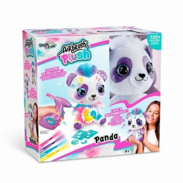 Ремесленный комплект Canal Toys Airbrush Plush Panda кастомизированный
