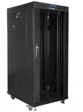Lanberg 19 inch RACK installation cabinet, standing 37u 800x1000 black LCD glass door (flat pack)