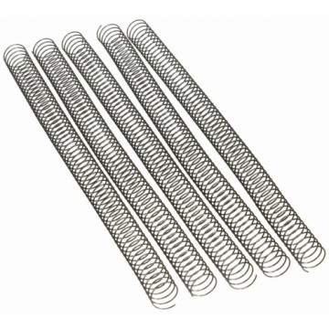 Spirāles Fellowes 25 gb. Melns Metāls (Ø 16 mm)