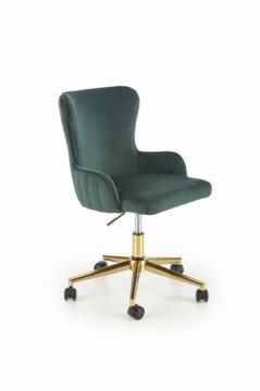 Halmar TIMOTEO chair, dark green