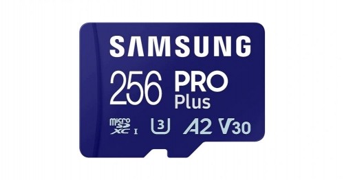 Samsung  
         
       SAMSUNG PRO Plus microSD 256GB 2023 image 1
