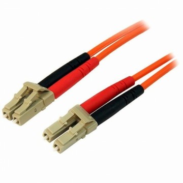 Optisko šķiedru kabelis Startech 50FIBLCLC15 Oranžs 15 m