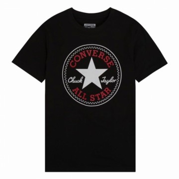 Krekls ar Īsām Piedurknēm Converse Chuck Taylor All Star Core Melns