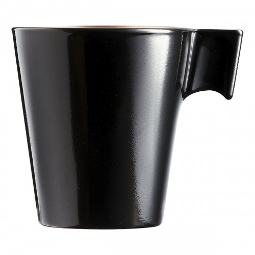Кружка Mug Luminarc Flashy Чёрный 80 ml Двухцветный Cтекло (24 штук) image 3