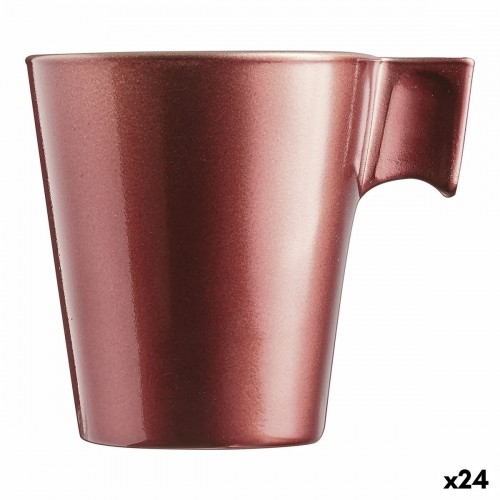Кружка Mug Luminarc Flashy Красный 80 ml Cтекло (24 штук) image 1