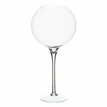 Bigbuy Home lustras 28 x 13 x 60 cm Stikls Caurspīdīgs
