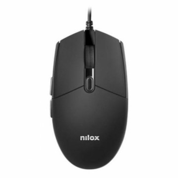 Мышь Nilox MOUSB1004 Чёрный 3200 DPI