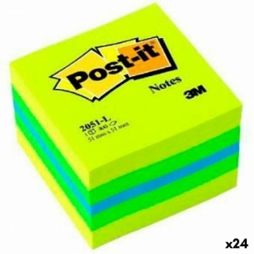 Līmlapiņas Post-it 2051-L Daudzkrāsains 5,1 x 5,1 cm (24 gb.)