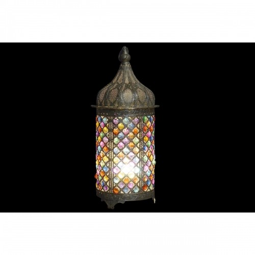 Galda lampa DKD Home Decor Bronza Metāls Daudzkrāsains 220 V 40 W 50 W 25 x 25 x 59 cm image 2