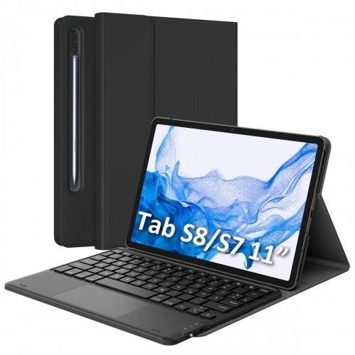 Planšetdatora Vāks ar klaviātūru Galaxy Tab S7 (SM-X700/X706/T870/T875) image 1