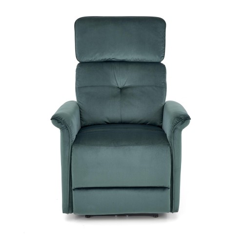 Halmar SEMIR leisure chair, dark green image 2
