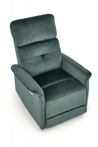 Halmar SEMIR leisure chair, dark green image 3