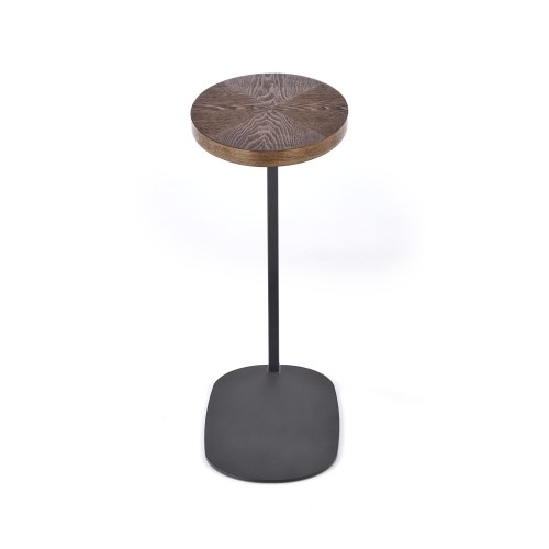 Halmar DELPHI coffee table, walnut / black image 4