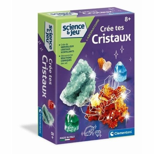Научная игра Clementoni Creates Crystals Флюоресцентный image 1