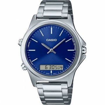 Мужские часы Casio Серебристый Синий (Ø 41,5 mm)