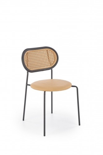 Halmar K524 chair, light brown image 1