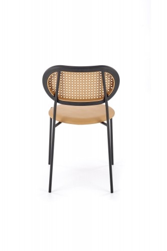 Halmar K524 chair, light brown image 2