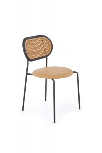Halmar K524 chair, light brown image 4