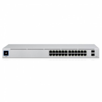 UBIQUITI  
         
       Switch||USW-24-POE|Type L2|Desktop/pedestal|Rack|24x10Base-T / 100Base-TX / 1000Base-T|2xSFP|PoE+ ports 16|95 Watts|USW-24-POE