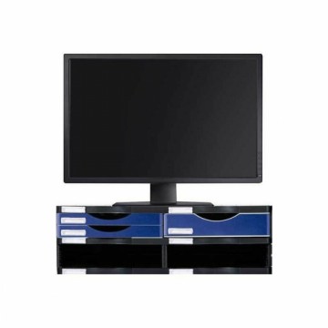 Настольная подставка для экрана Archivo 2000 полистирол 36 x 60 x 16,5 cm Чёрный Синий