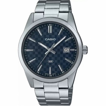 Мужские часы Casio Серебристый Синий (Ø 41 mm)