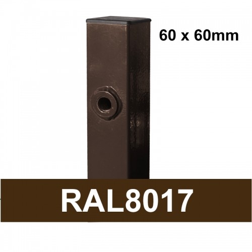 St 80*80*1900mm 1,2mV RAL8017 image 1