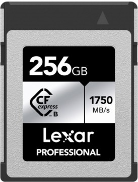Lexar memory card Pro CFexpress 256GB Type B Silver
