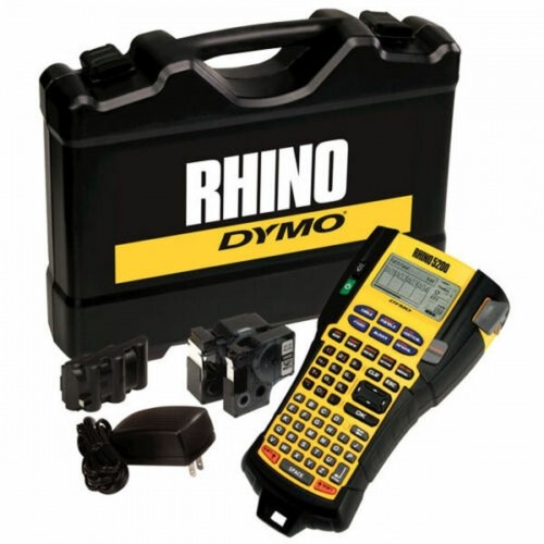 Pārnēsājams elektroniskais birku izgatavotājs Dymo Rhino 5200 Portfelis (3 gb.) image 2