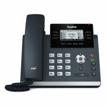 IP Telefons Yealink T42U Melns
