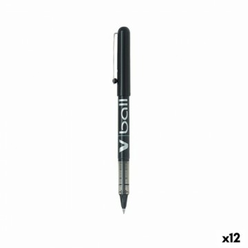 Pildspalva Roller Pilot V Ball 0,7 mm Melns (12 gb.)
