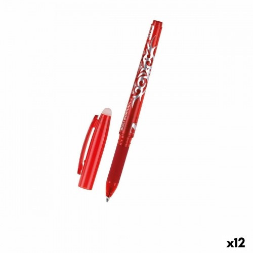Pildspalva MP Click System Sarkans Izdzēšama tinte 0,7 mm (12 gb.) image 1