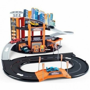 Transportlīdzekļu Rotaļu Komplekts Majorette Garage Motor City Plus