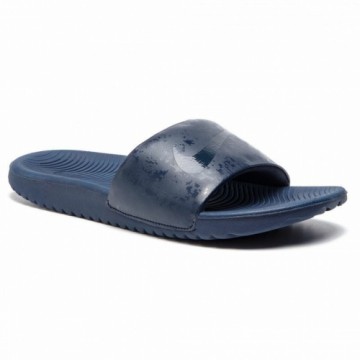 Pludmales sandales za djecu Nike Kawa Slide Tumši zils