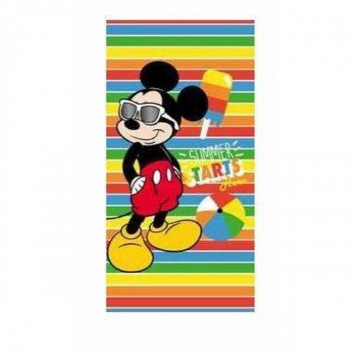 Pludmales dvielis Mickey Mouse 70 x 140 cm image 2